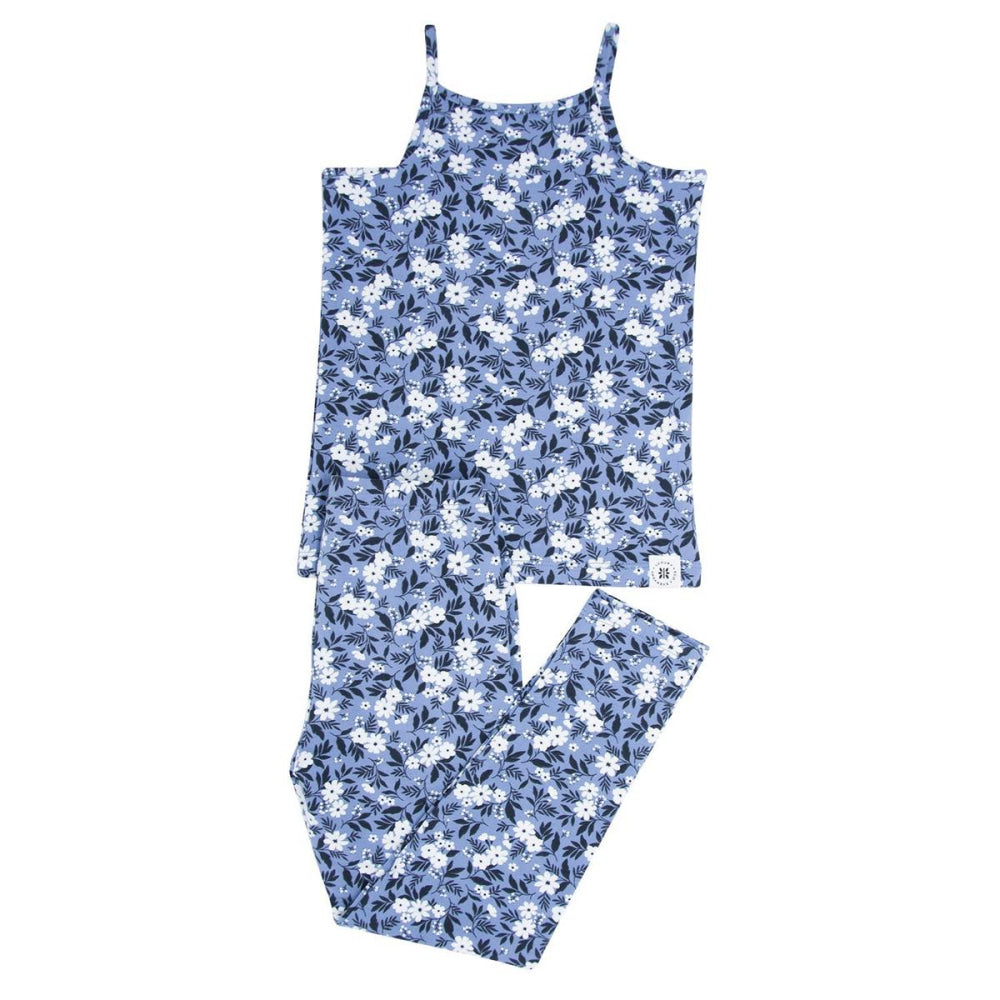 Tank Pajama - Vintage Floral Blue - Pajamas