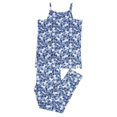 Tank Pajama - Vintage Floral Blue - Pajamas