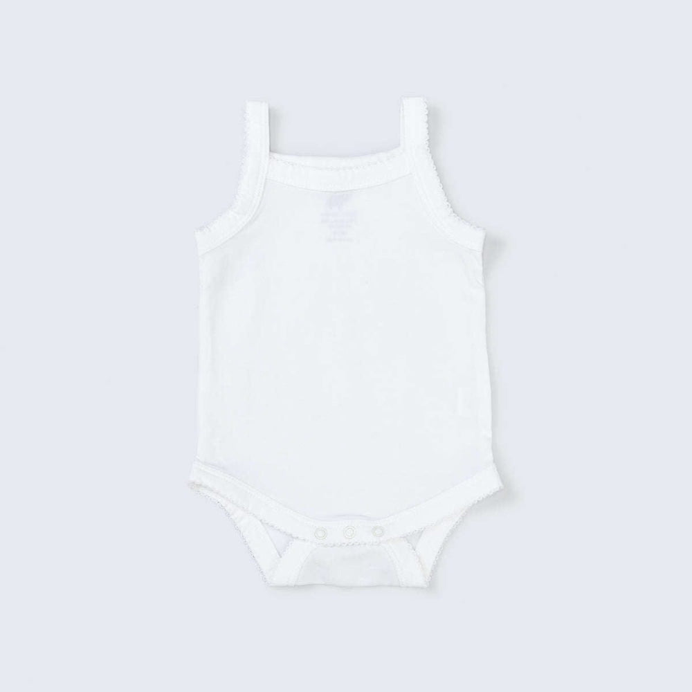 Tank Top Bodysuit - White - Bodysuit