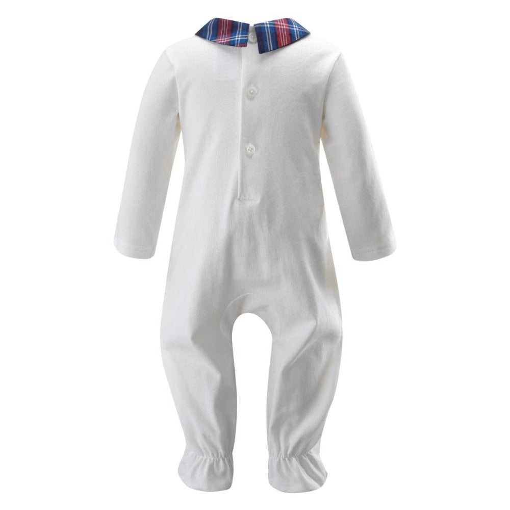 Tartan Trim Footie - Footies