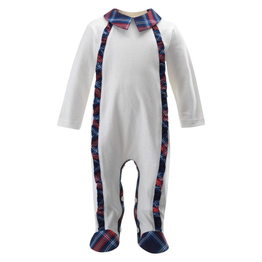 Tartan Trim Footie - Footies