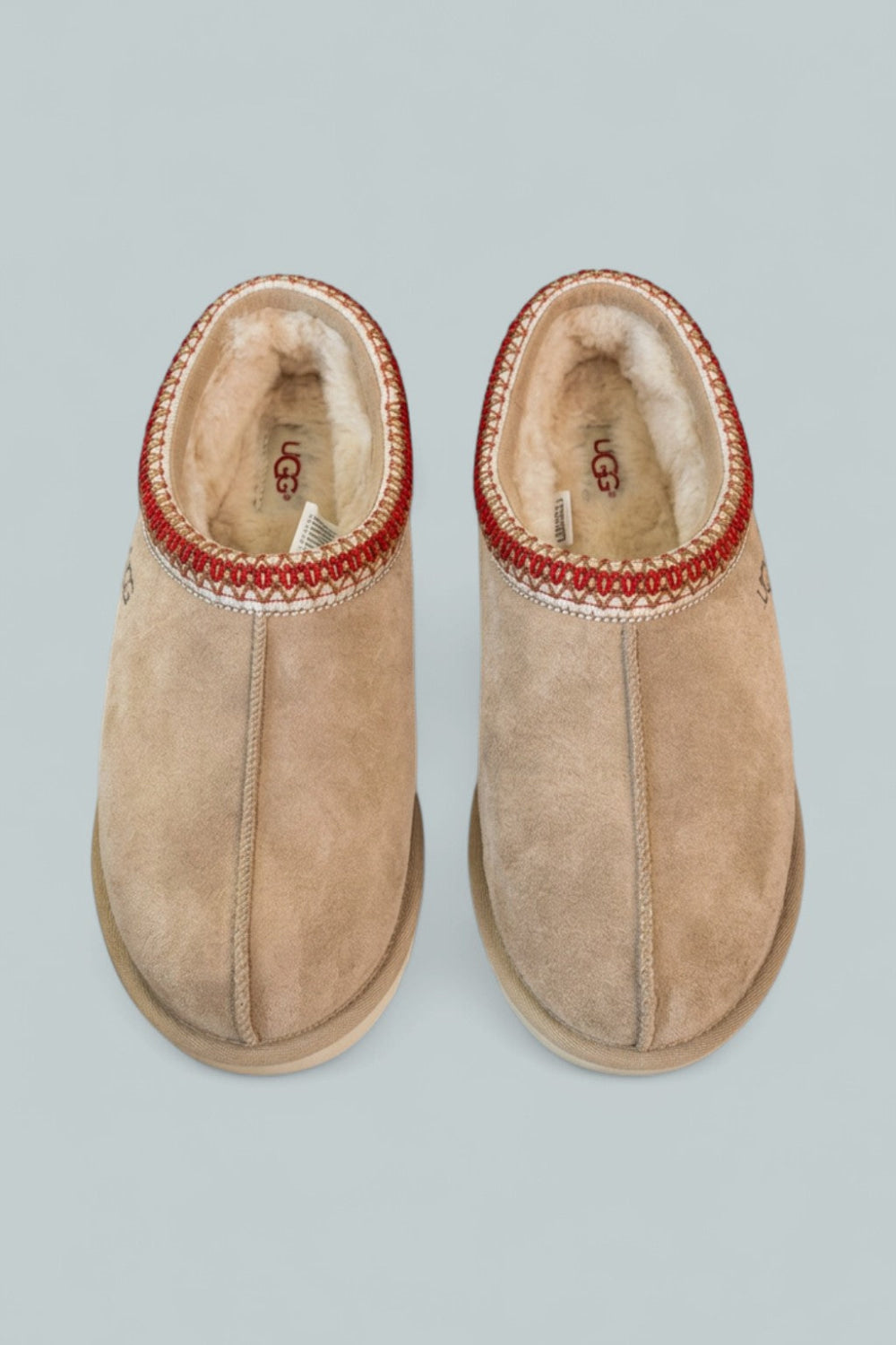 Tasman Caspian Slipper - Beige - 7 UK / US 9 - Slip-On