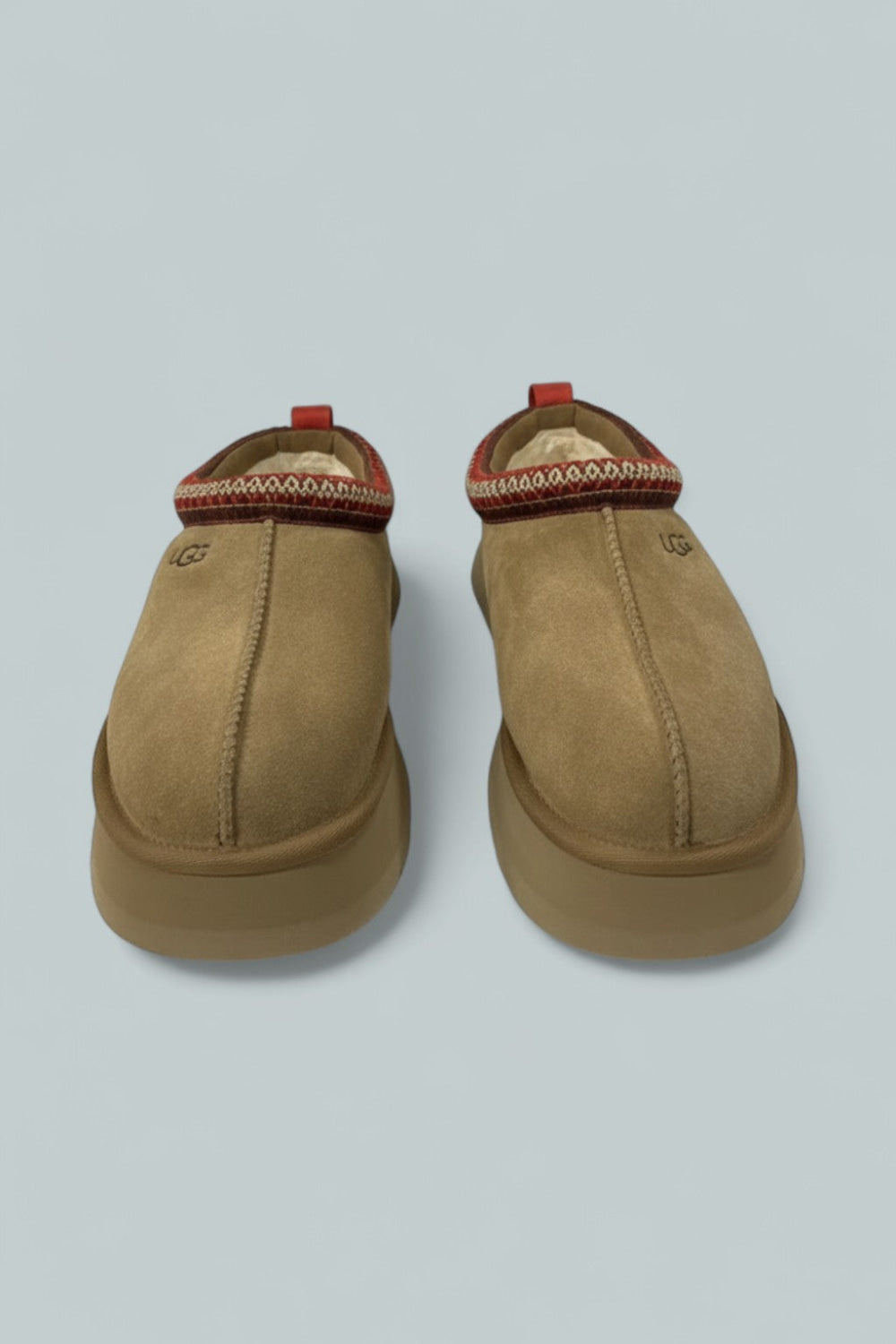 Tazz Women’s Embroidered Platform Slipper - [brown] - 11 - Clog