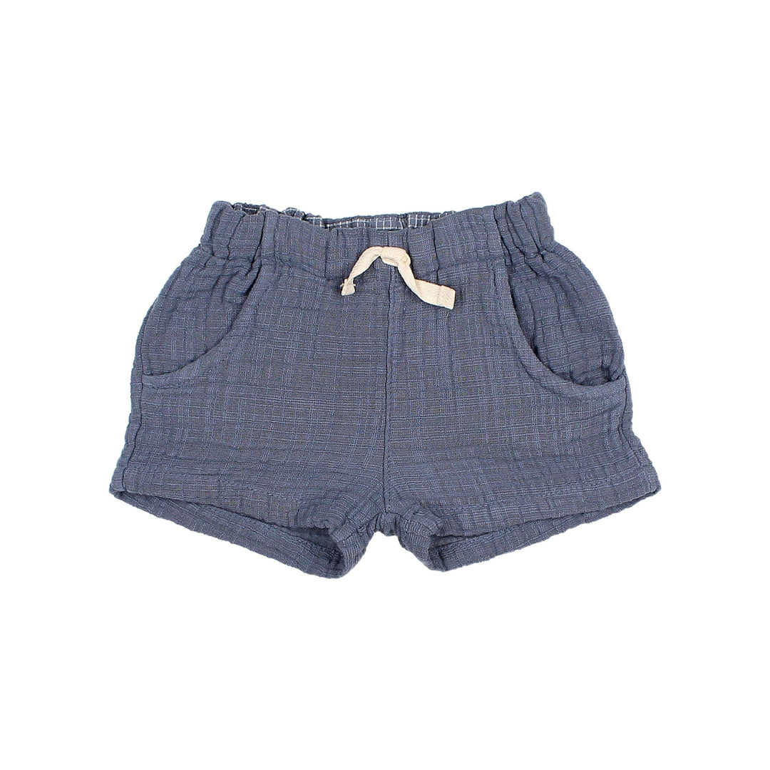 BB Muslin Shorts - Blue