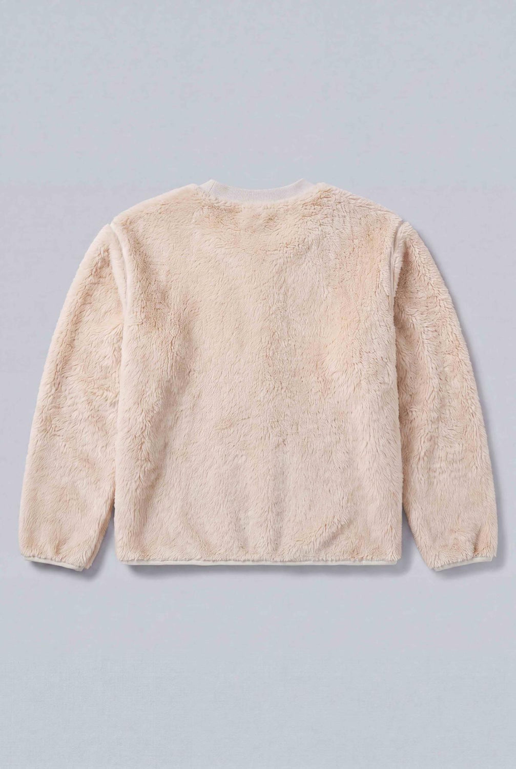 Teddy Fleece Pullover - Ivory - Pullover