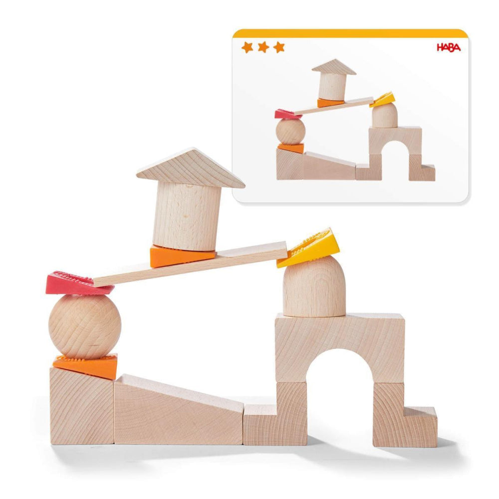 Teetering Towers Wooden Blocks - ’Wooden Toy - Baby Kids Kids Adult Baby’