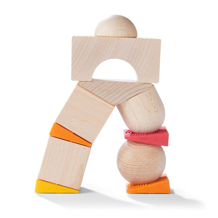 Teetering Towers Wooden Blocks - ’Wooden Toy - Baby Kids Kids Adult Baby’