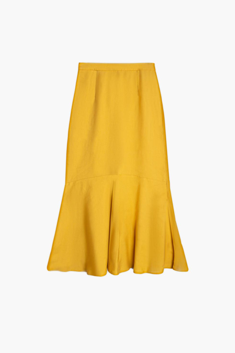 Tencel Flared Skirt - Honey - Skirt