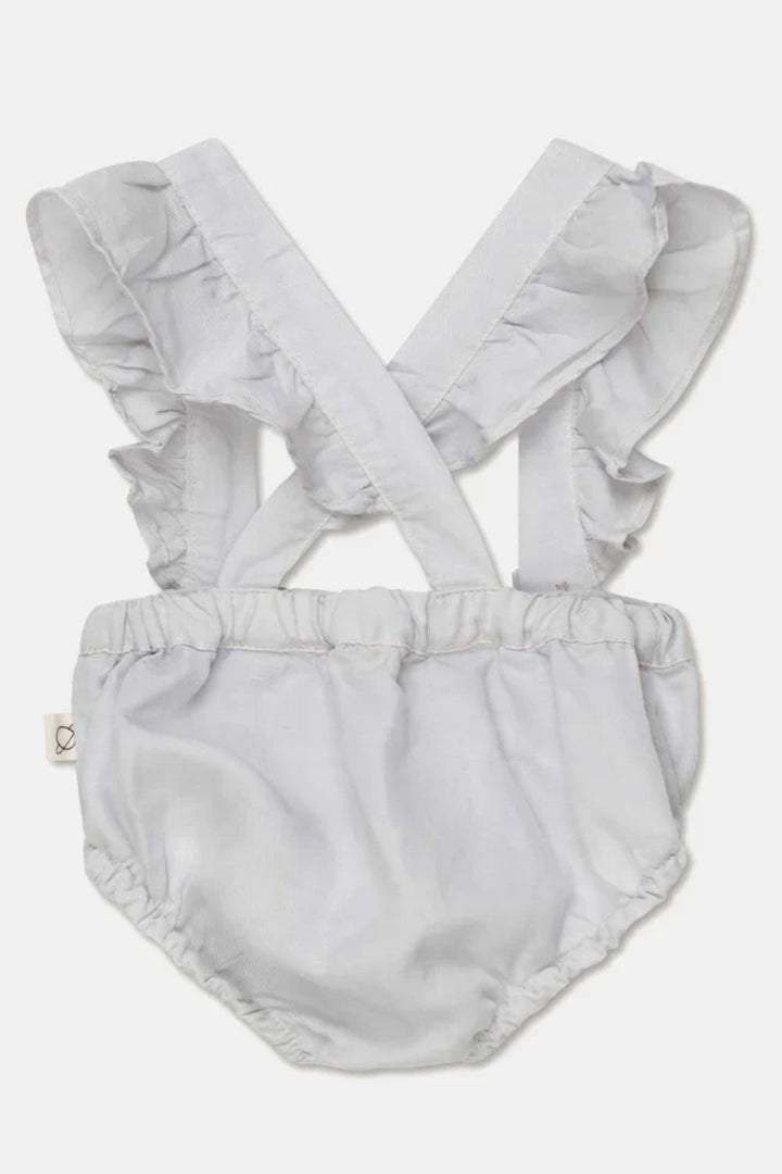 Tencel linen baby bloomers - Soft grey - Overalls