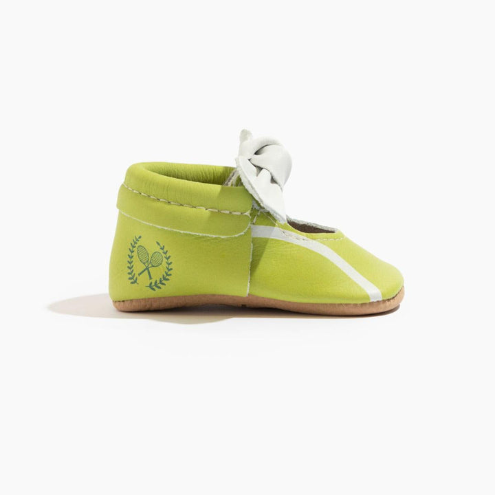 Tennis Match Knotted Bow Baby Shoe - ’Flats - Baby Kids Adult All’