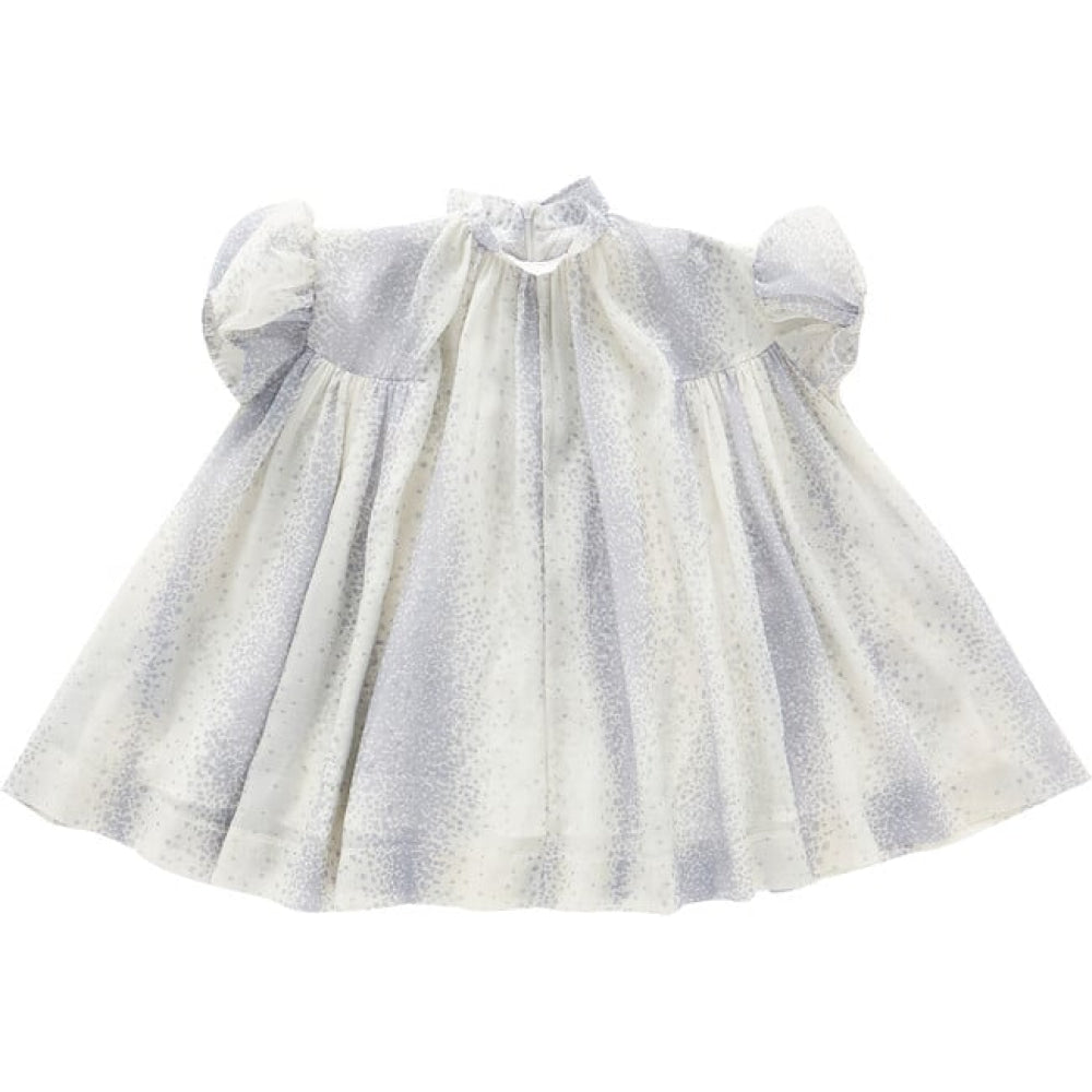 Tent Dress with Puff Sleeves - Cream - Dresses