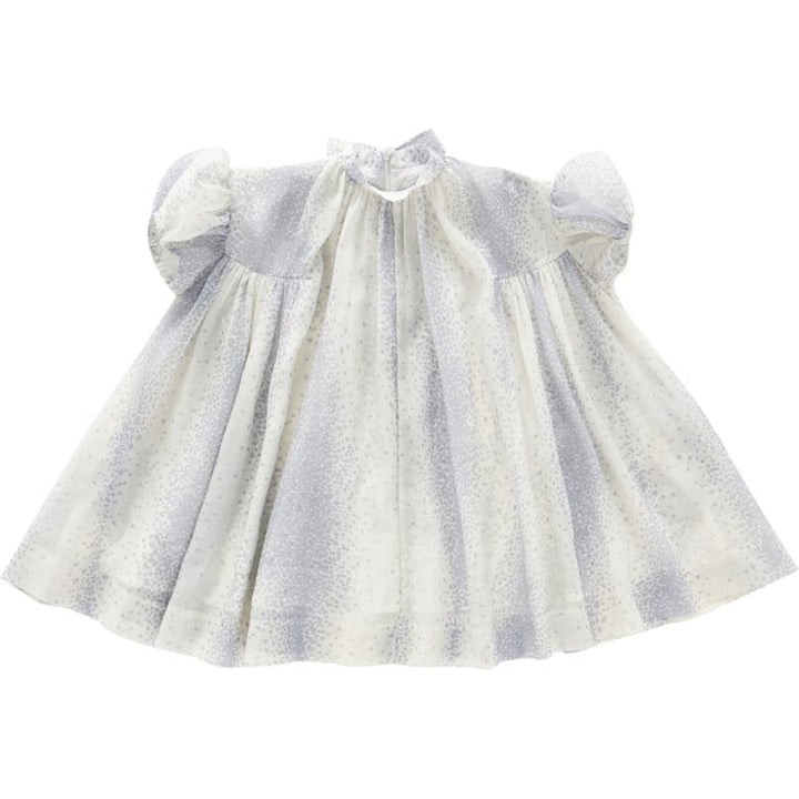 Tent Dress with Puff Sleeves - Cream - Dresses