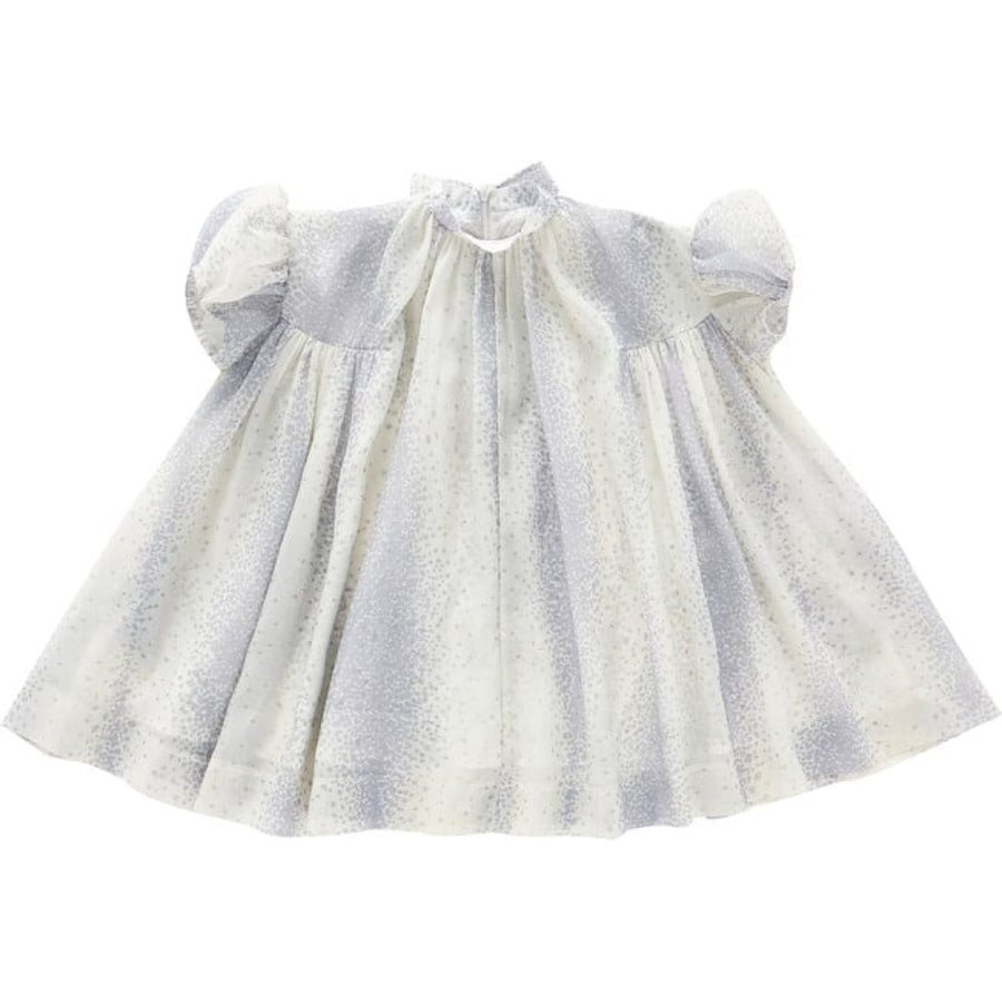 Tent Dress with Puff Sleeves - Cream - Dresses