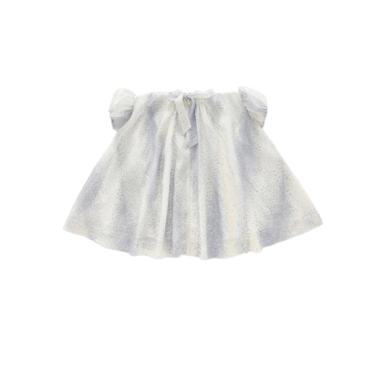 Tent Dress with Puff Sleeves - Cream - Dresses