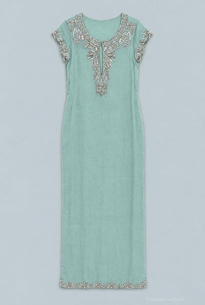 Teresa Dress - Troposphere (Blue) - S - Dresses
