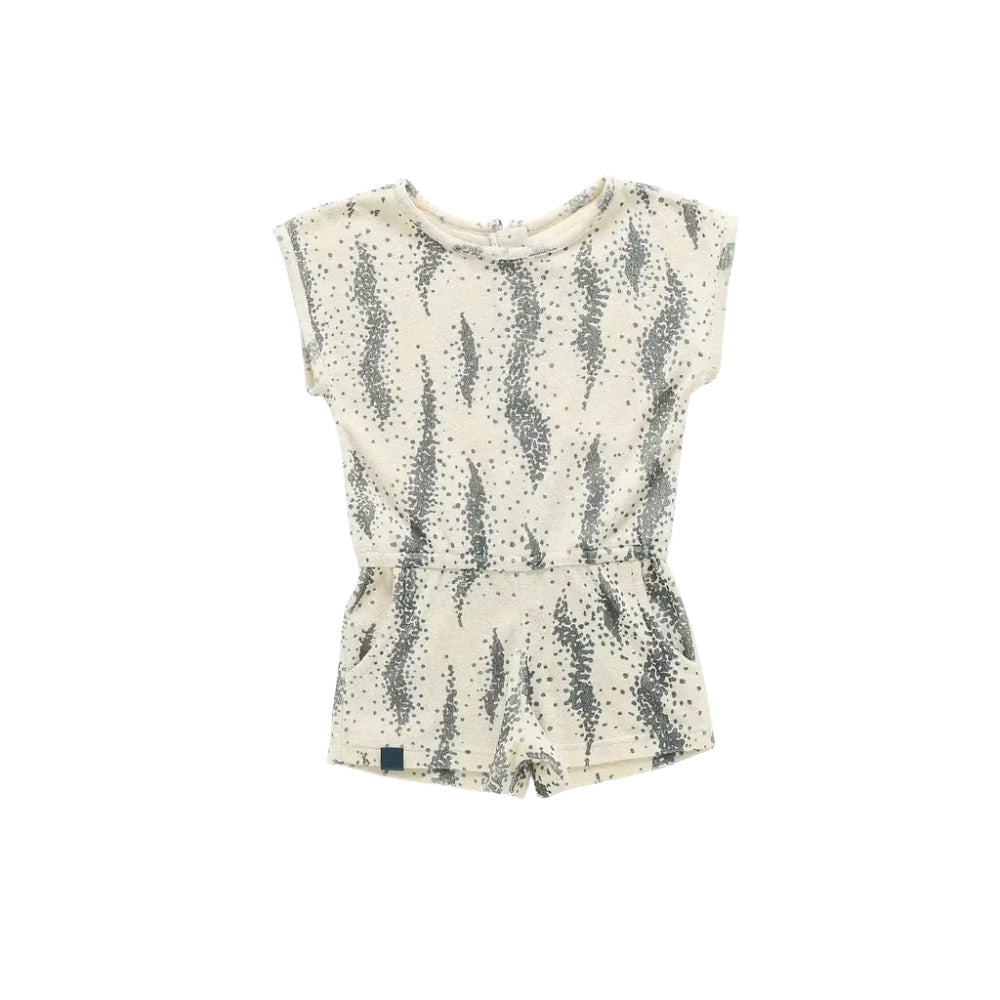 Terry Romper - Cream - Romper