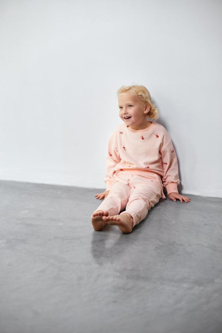 Terry Sweatshirt - Pink - Sweatshirt