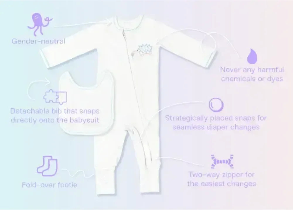 The Babysuit - Flamingos - onesie - baby