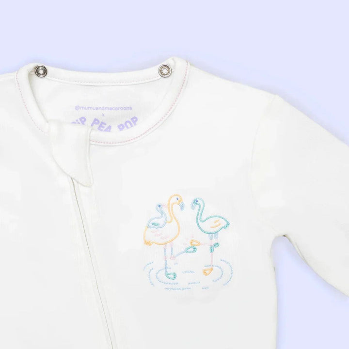 The Babysuit - Flamingos - onesie - baby