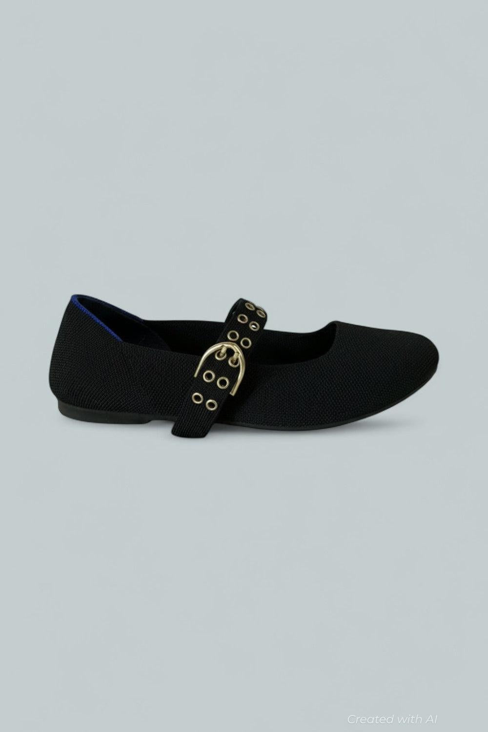 The Ballet Mary Jane Women’s Dress Flats - Black - 7.5 M - Flats