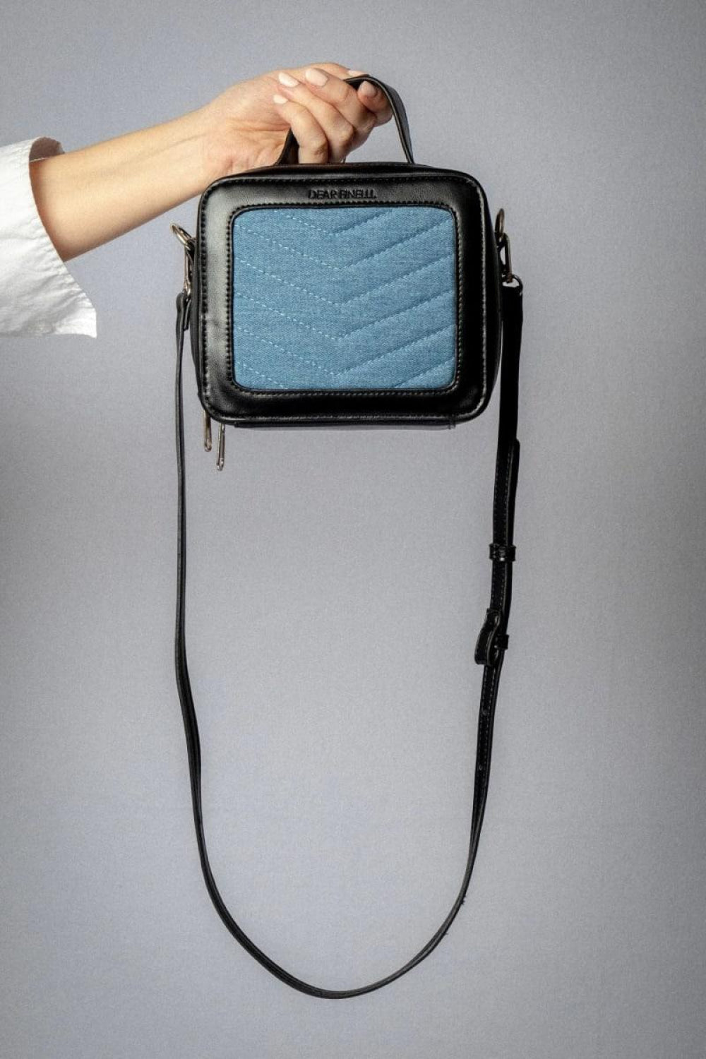 The BARBY - Black & Denim - One Size - Crossbody