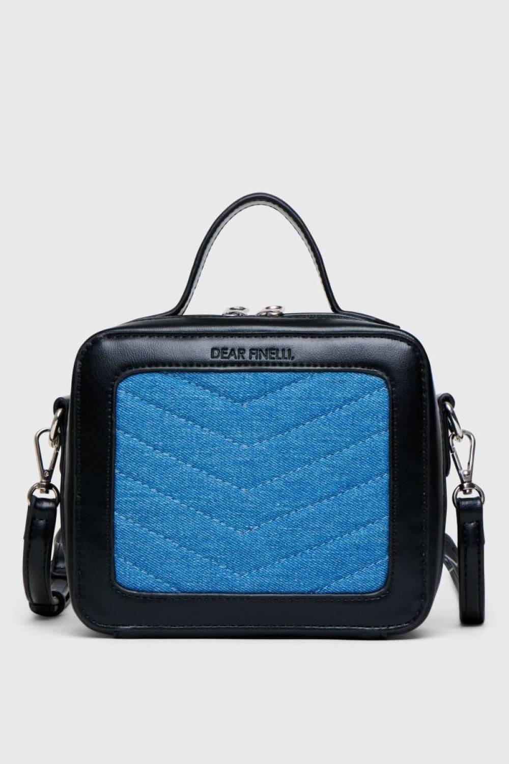 The BARBY - Black & Denim - One Size - Crossbody