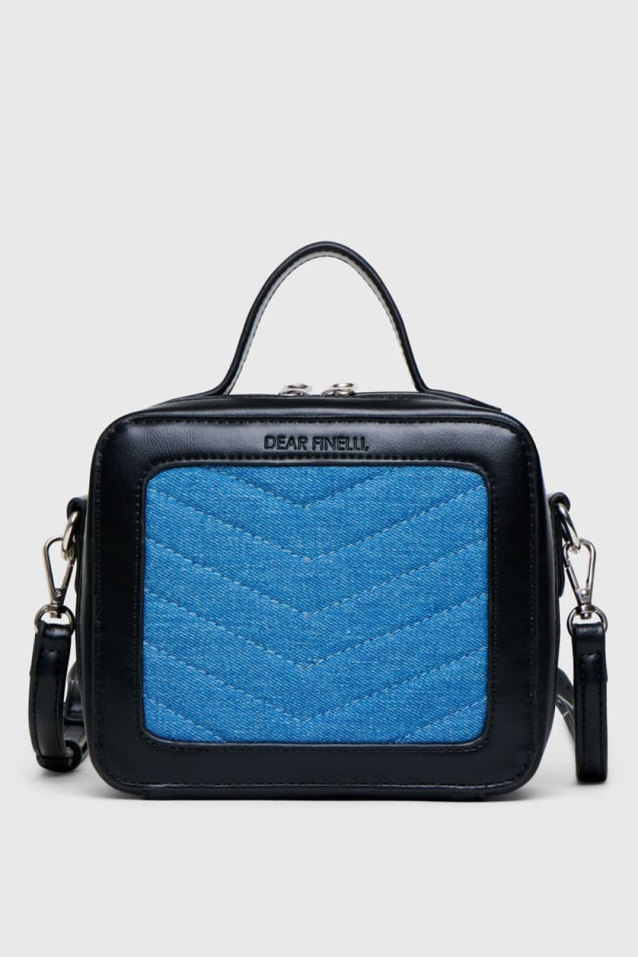 The BARBY - Black & Denim - One Size - Crossbody