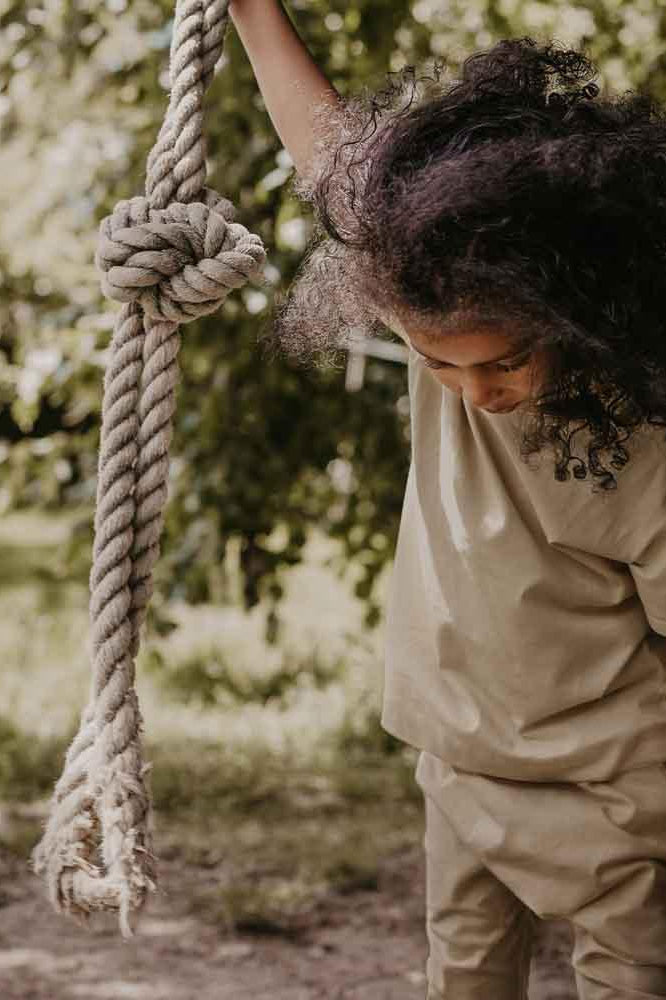 The Boxy Tee - Sand - T-shirt