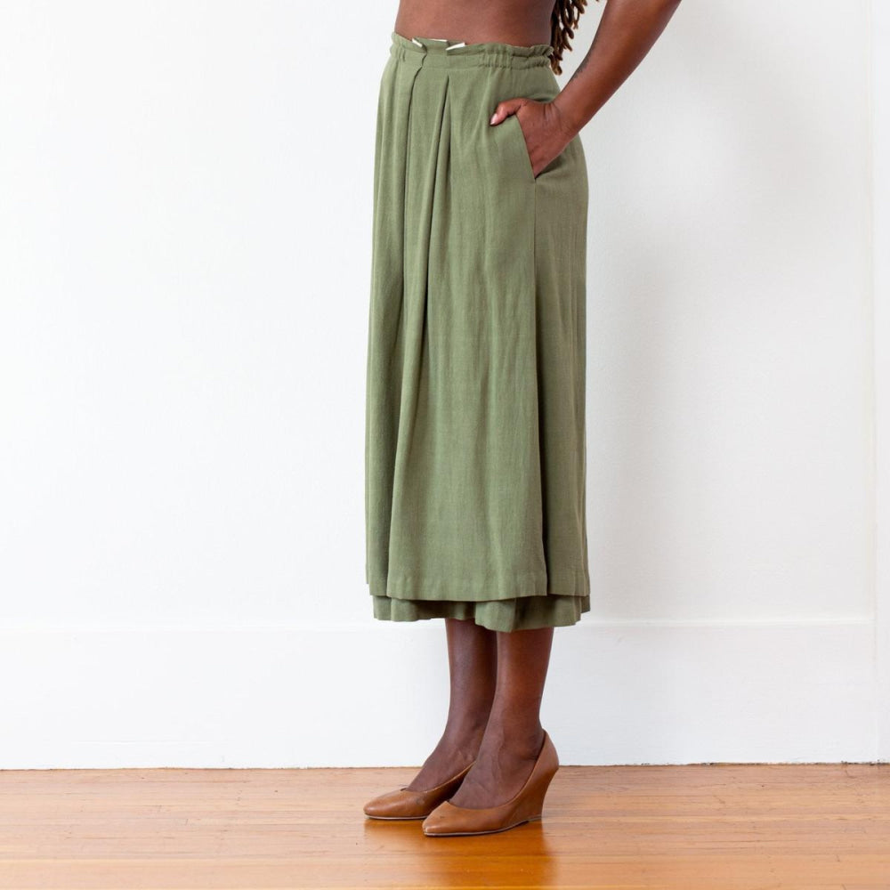 The Celeste Skirt - Eucalyptus - Skirt