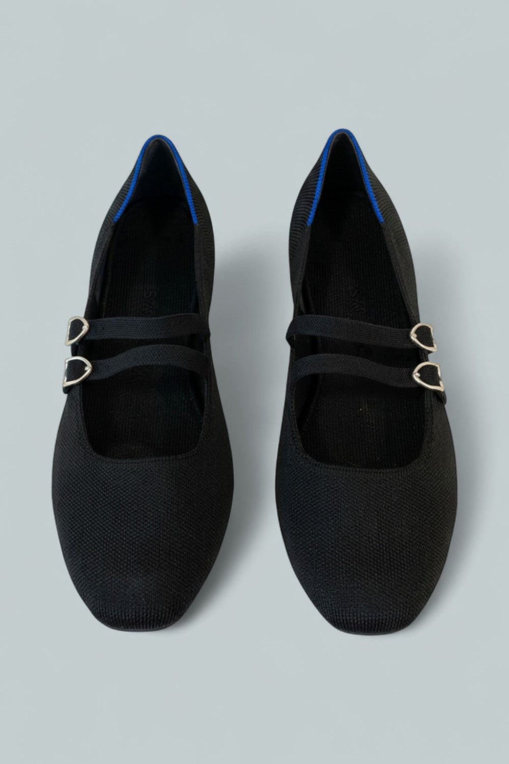 The Double Buckle Mary Jane - Black - 11 - Mary Jane