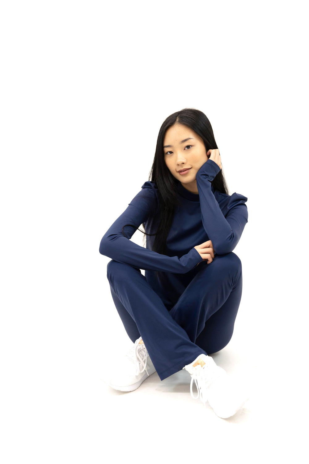 The Flare Pant True - Navy - Leggings