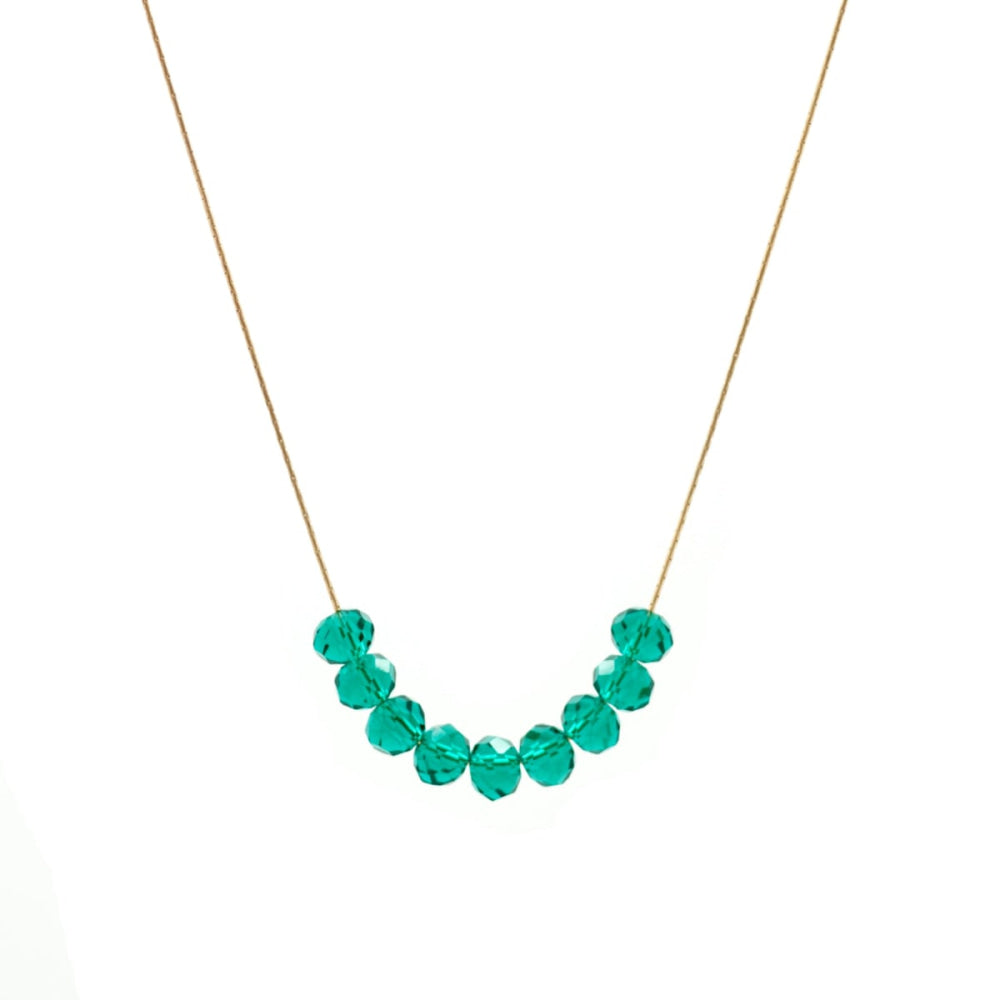 The Glims ~ Emerald - 18K Gold - One Size - Necklace