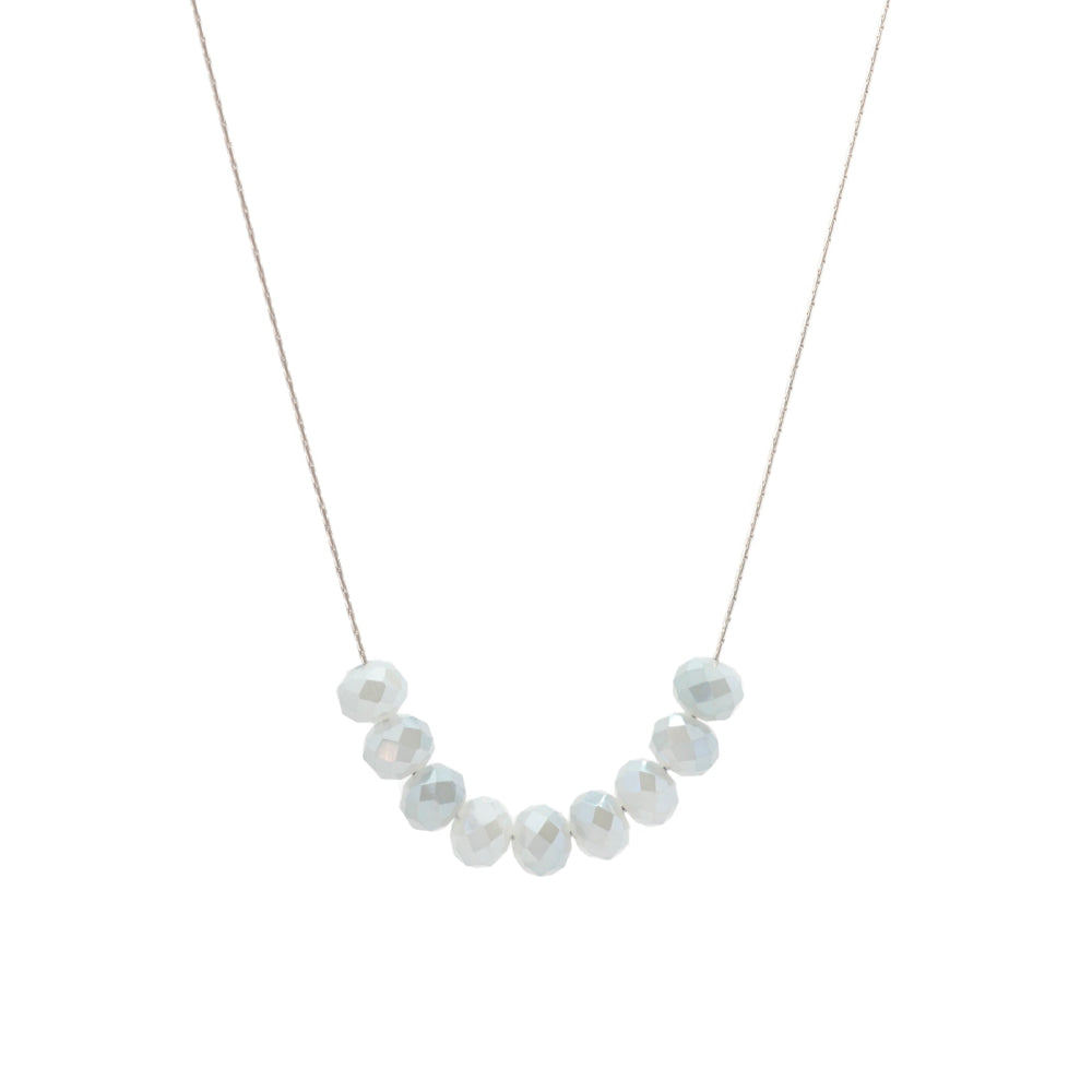 The Glims ~ Gray - 925 Sterling Silver - One Size - Necklace