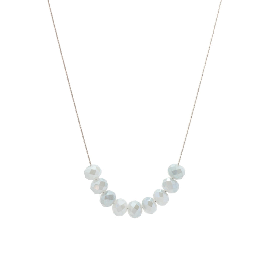 The Glims ~ Gray - 925 Sterling Silver - One Size - Necklace