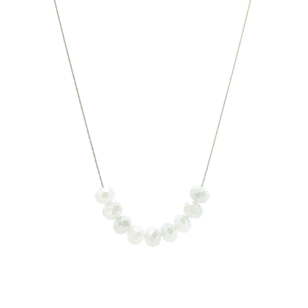 The Glims ~ White - 925 Sterling Silver - One Size - Necklace