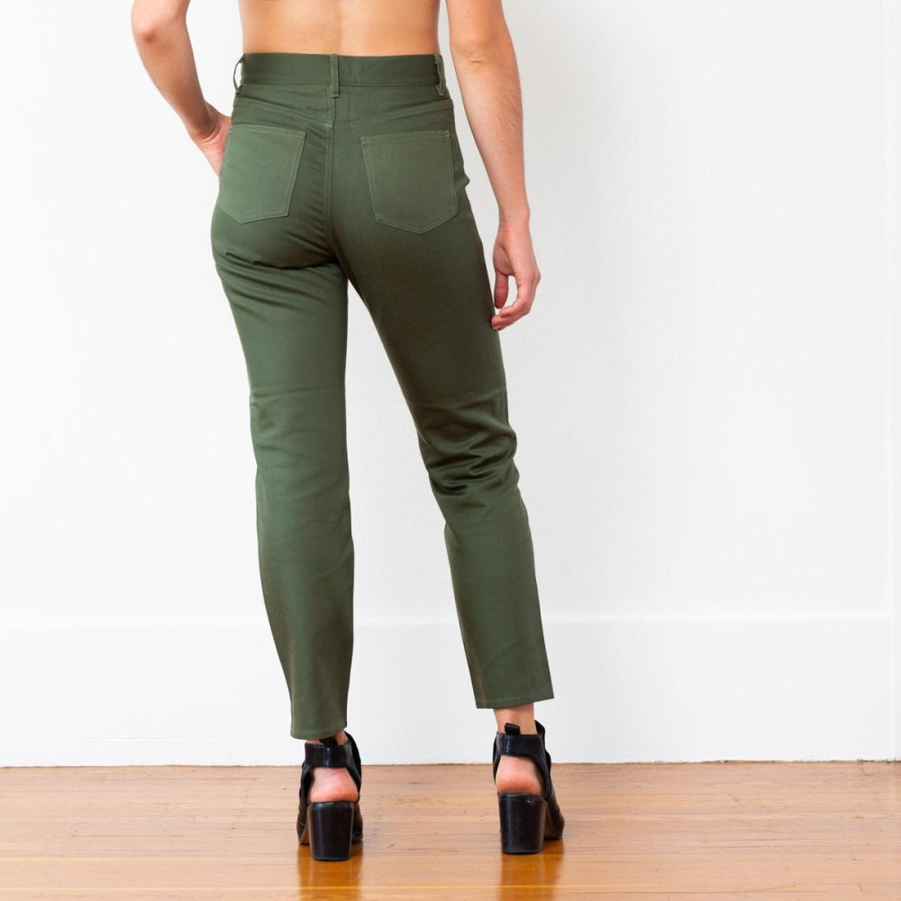 The Harper Pant - Olive - Pants