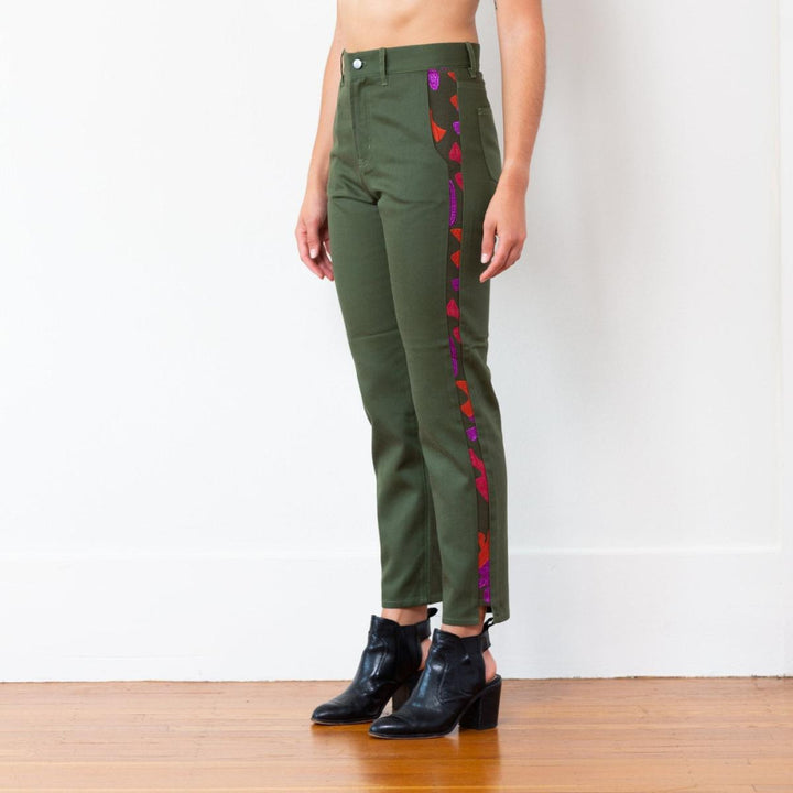 The Harper Pant - Olive - Pants