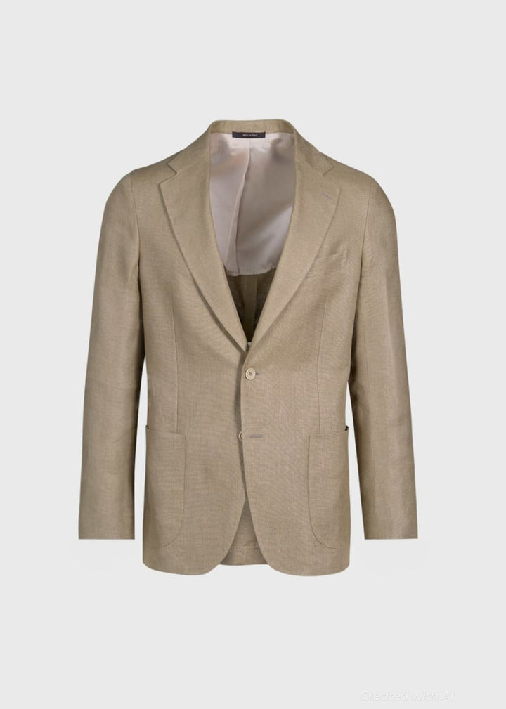 The Irish Linen Suit - Wheat - Suit