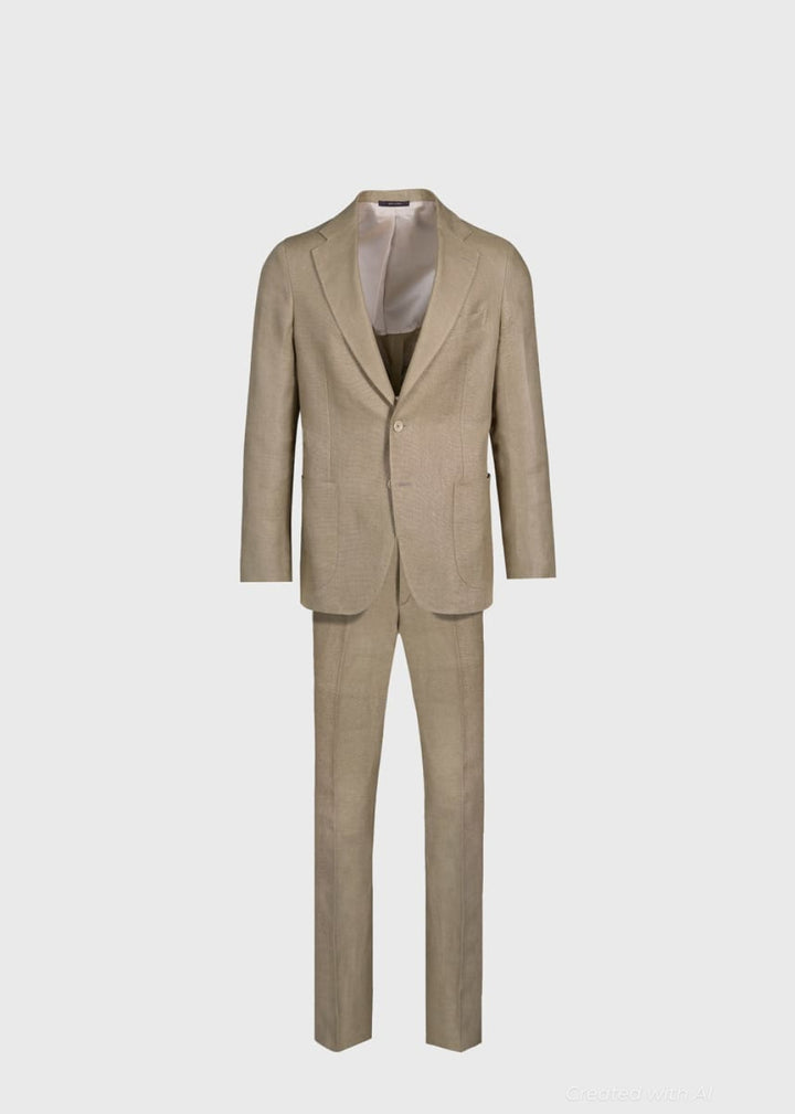 The Irish Linen Suit - Wheat - Suit