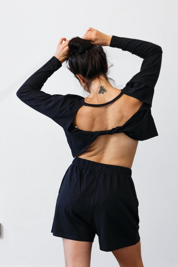 The Mary Jane Set - Black - Shirt