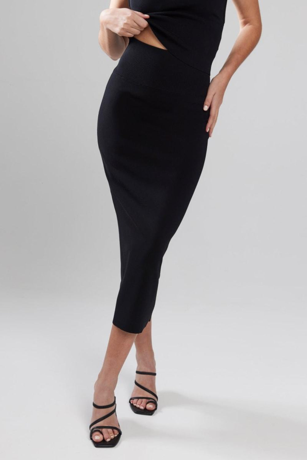 The Midi Tube Skirt - Ink - Skirt