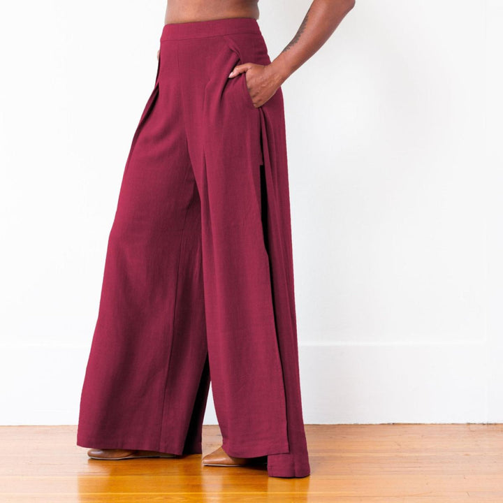 The OG Sasha Pant - Bordeaux - Pants