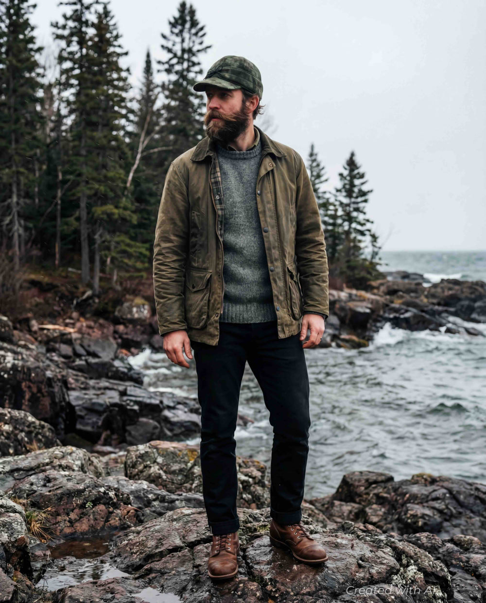 The Original Stormy Kromer® Cap - Ottawa Camo - FINAL SALE - Cap
