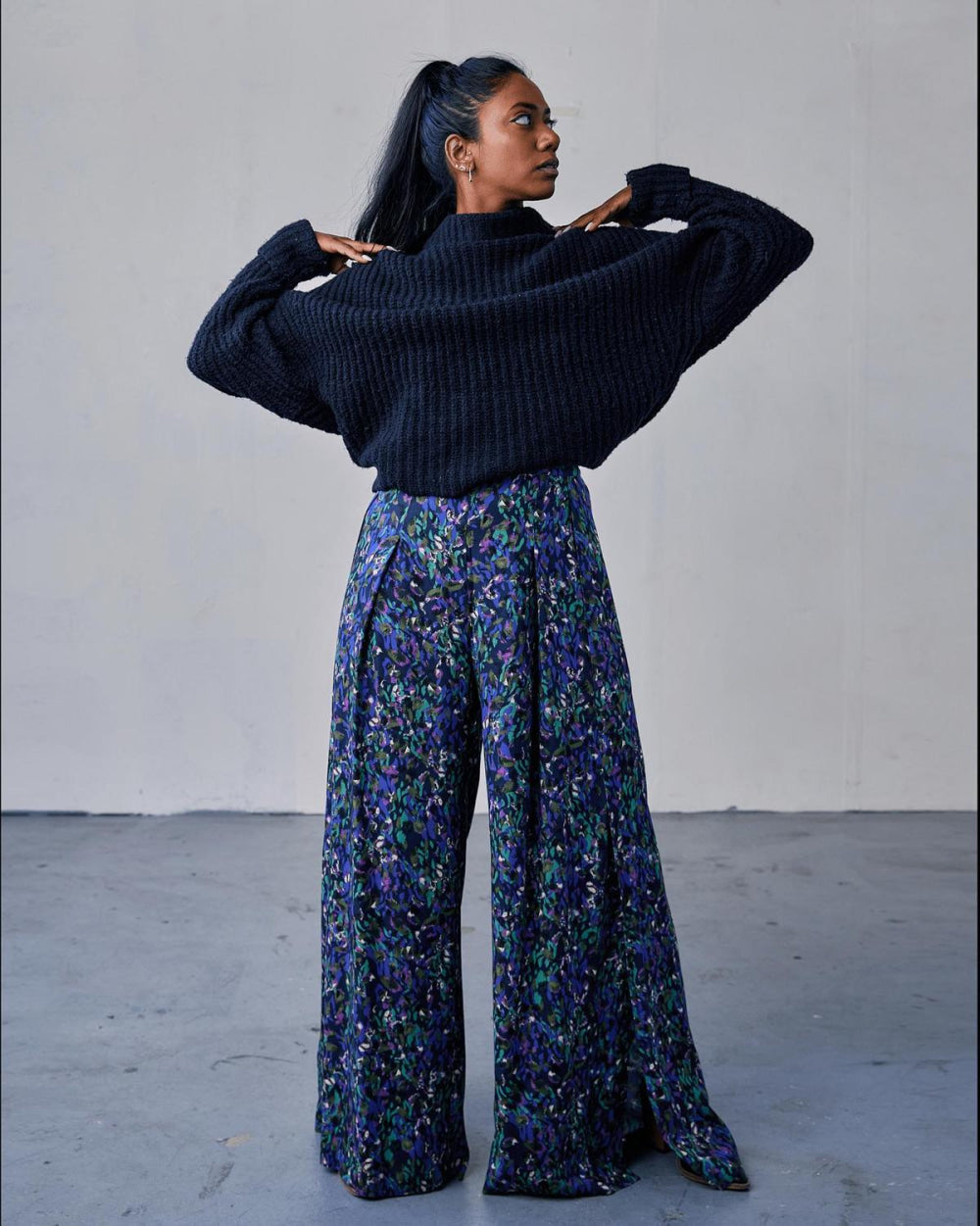 The Printed Sasha Pant - Pants