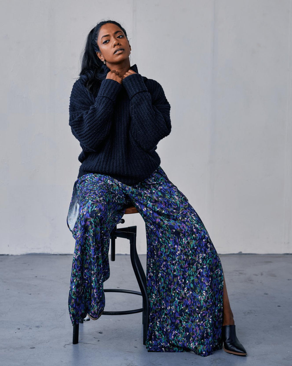 The Printed Sasha Pant - Pants