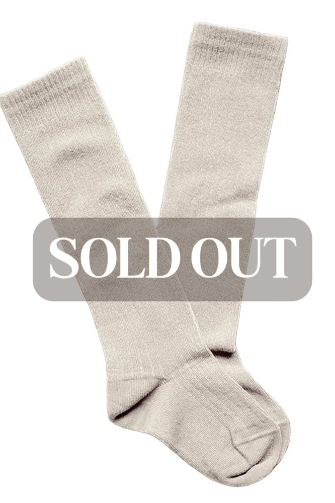 The Ribbed Sock - Oatmeal - Socks