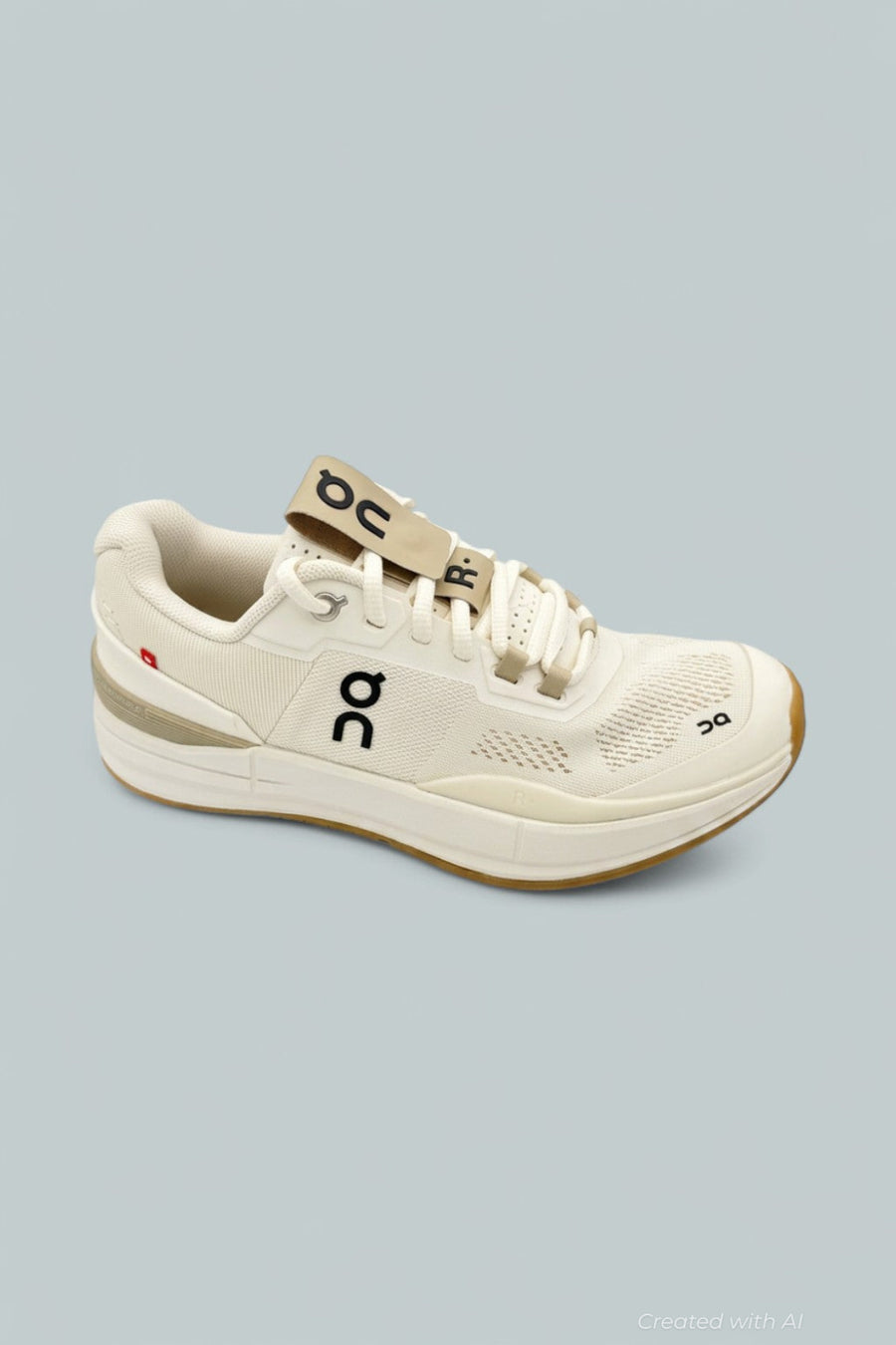The Roger Pro Sneakers - Ivory/Ivory - 8.5 - Sneaker