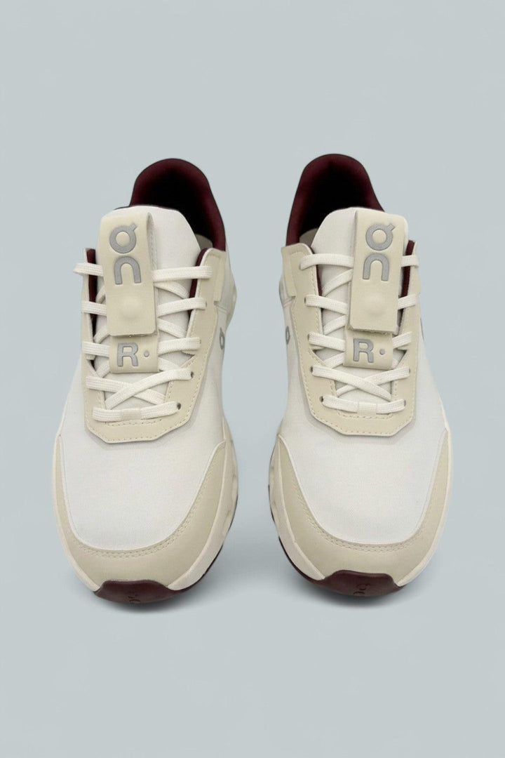 The Roger Wildcard Running Sneakers - Ivory Maroon - US 9.5M - Sneaker