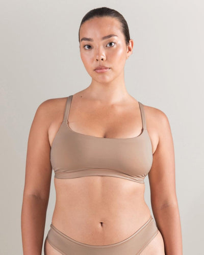 The Scoop Neck Bralette - Bare 03 - Bra