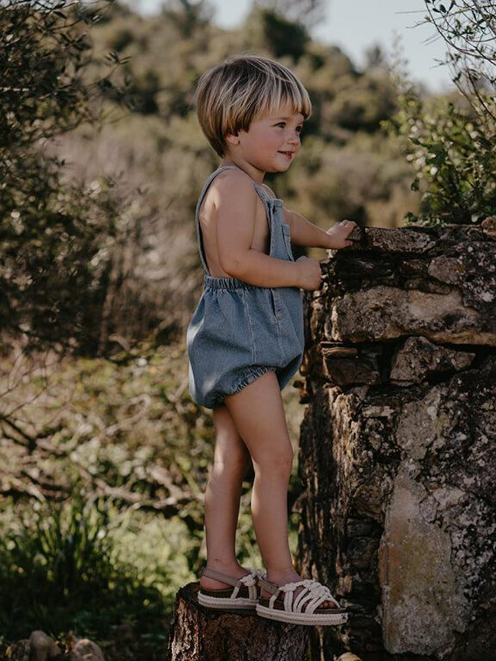 The Stone Romper - Light denim - Romper